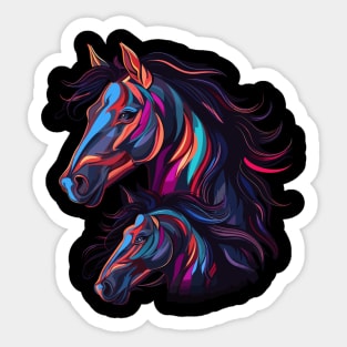 Horse Fathers Day Sticker